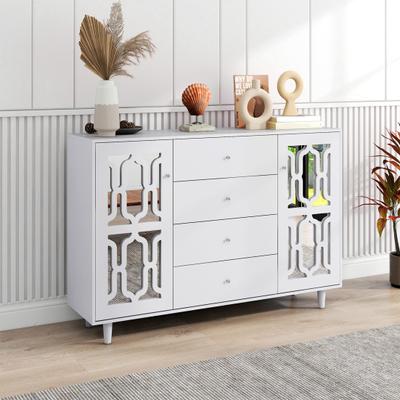 Küchen-Sideboard, mehrschichtiges Fach, Schließfach, Spiegeloberfläche, Schranktür, moderne Möbel, MDF, Schlafzimmer, Wohnzimmer, Unterschrank, Haushaltsbedarf