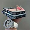 Slim Magnetic Striped Pattern Case for For Iphone 17 Pro Max Air 16 1 14 13 12 11 for  Shockproof Ultra Thin Colorful Cover
