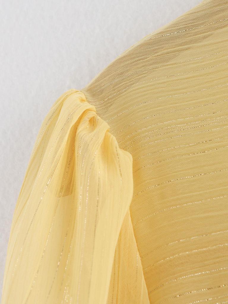 2025 Spring Women's European & American Style Two-Color Lightweight Long-Sleeve Shirt