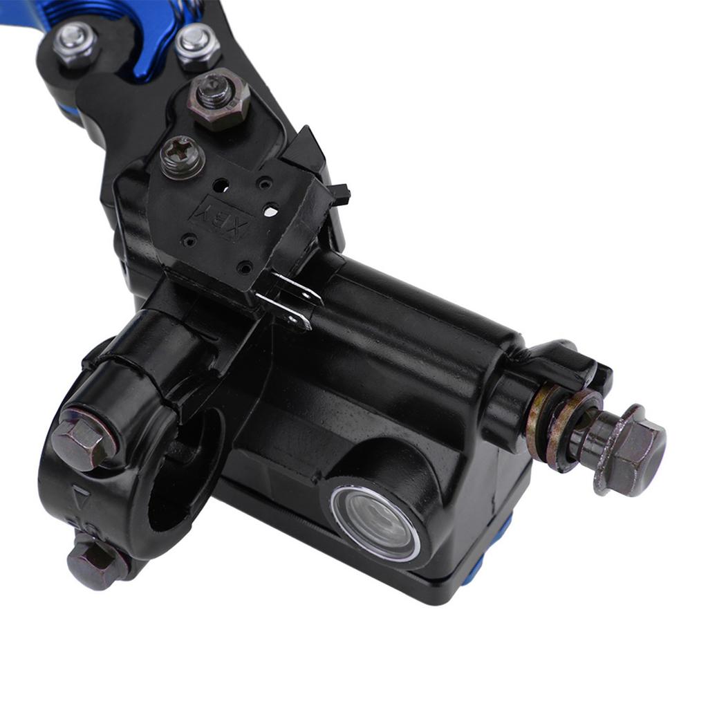 1 Pair 7/8"(22mm) Universal Motorcycle Brake Clutch Master Cylinder Reservoir Levers Universal Master Cylinder Levers