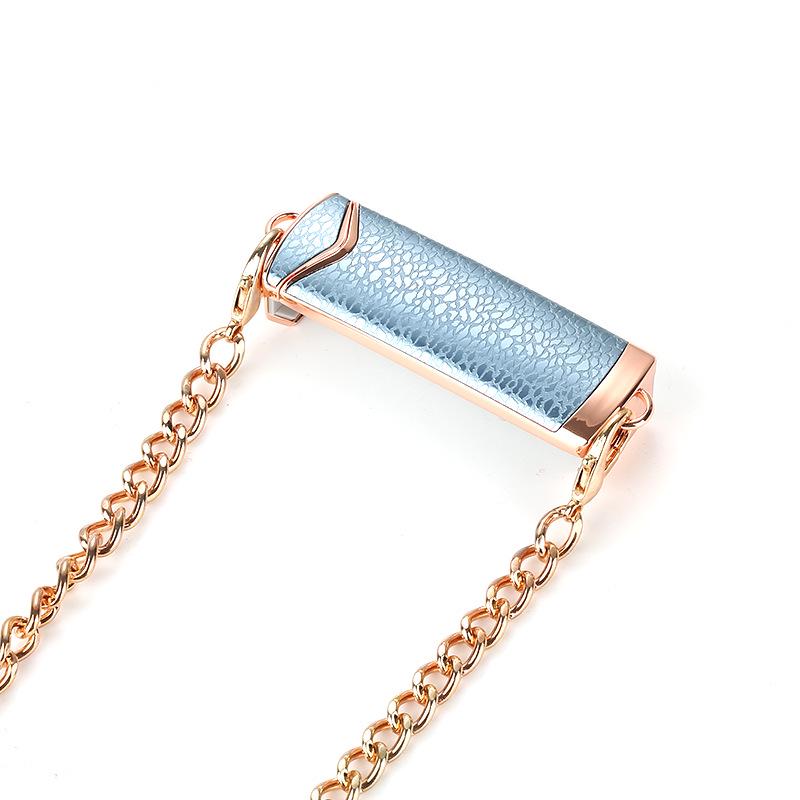

Metal Crossbody Phone Lanyard with Back Clip and Chain Holder Compatible with All Phone Models