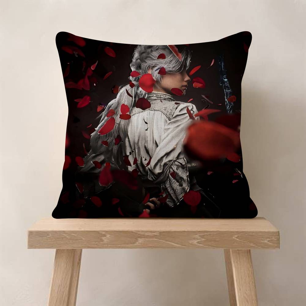 Game Clair Obscur Expedition 33 Maple Design Cushion Cover Happy Autumn Harvest Decor Holiday Decorati Pillow Cover