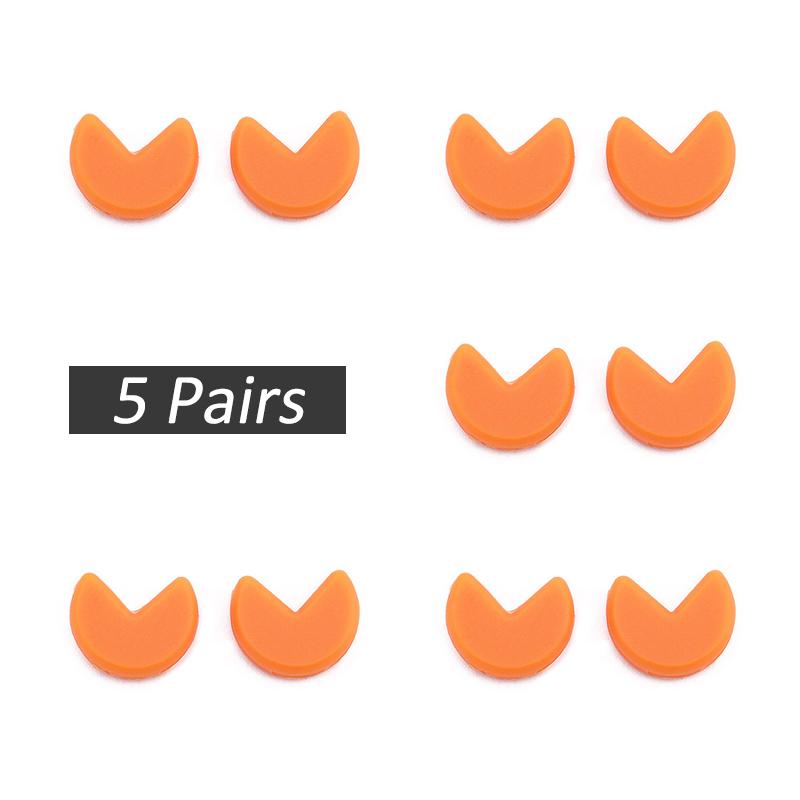 5 Pairs / Package Silicone Anti-slip Holder for Glasses Accessories Ear Hook Sports Eyeglass Temple Tip Stoppers Eyewear Hook