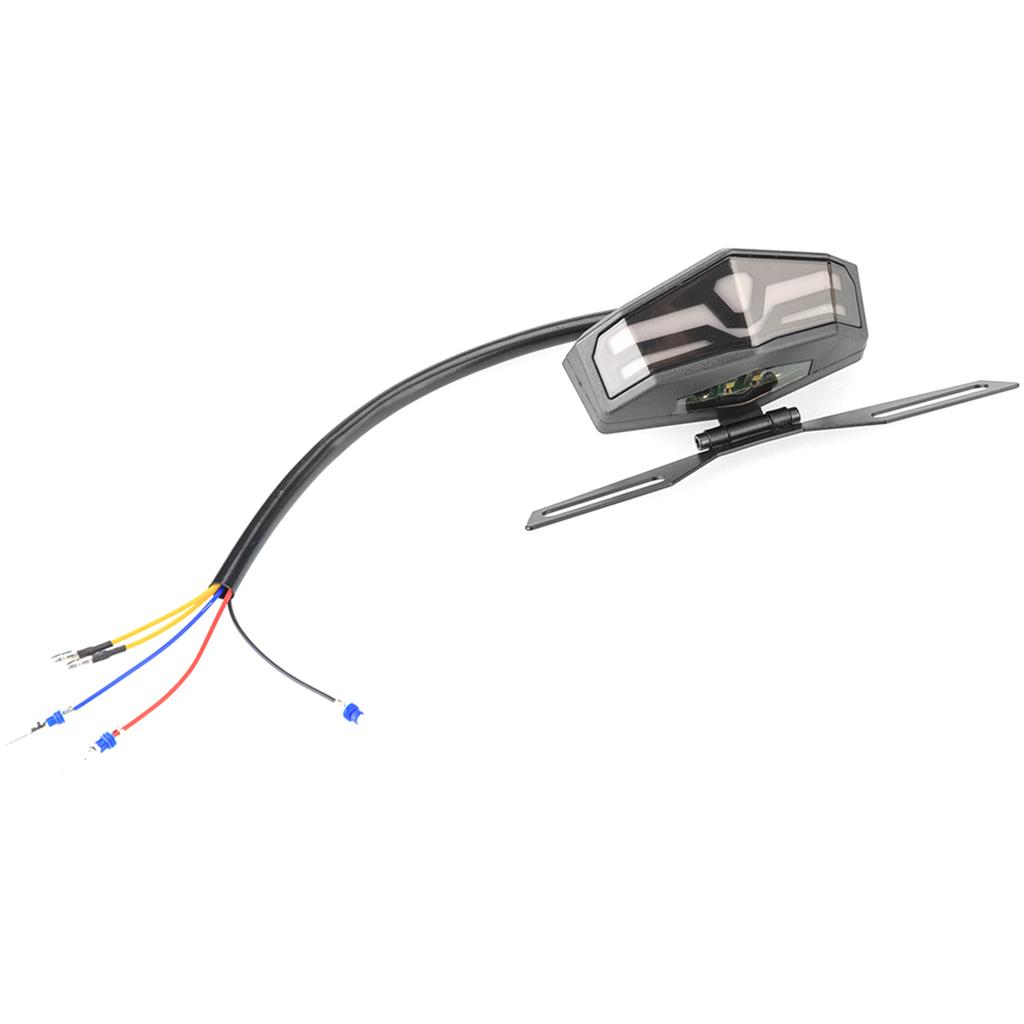 Universal LED Tail Light Integrated Running Lamp Brake & Turn Signal Light with License Plate