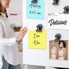 M-3 Stück Starke Magnete Magnetische Clips Bulldog-Clips Strapazierfähige Magnetische Clips Perfekt für Whiteboard-Magnete Foto-Displays Zuhause