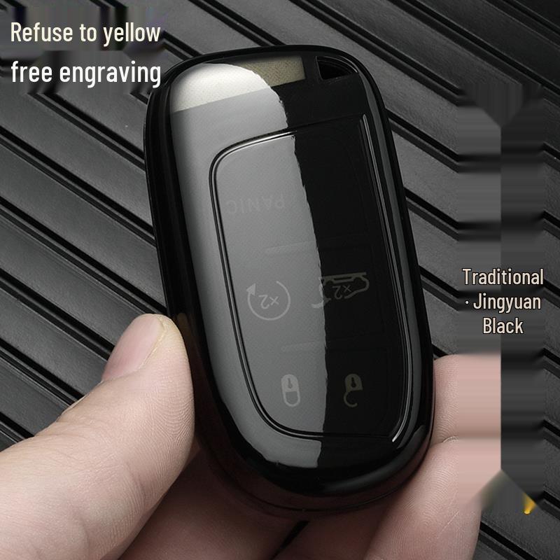 Guscio Copri Chiave Compatibile con Jeep Compass, Grand Commander, Cherokee, Renegade