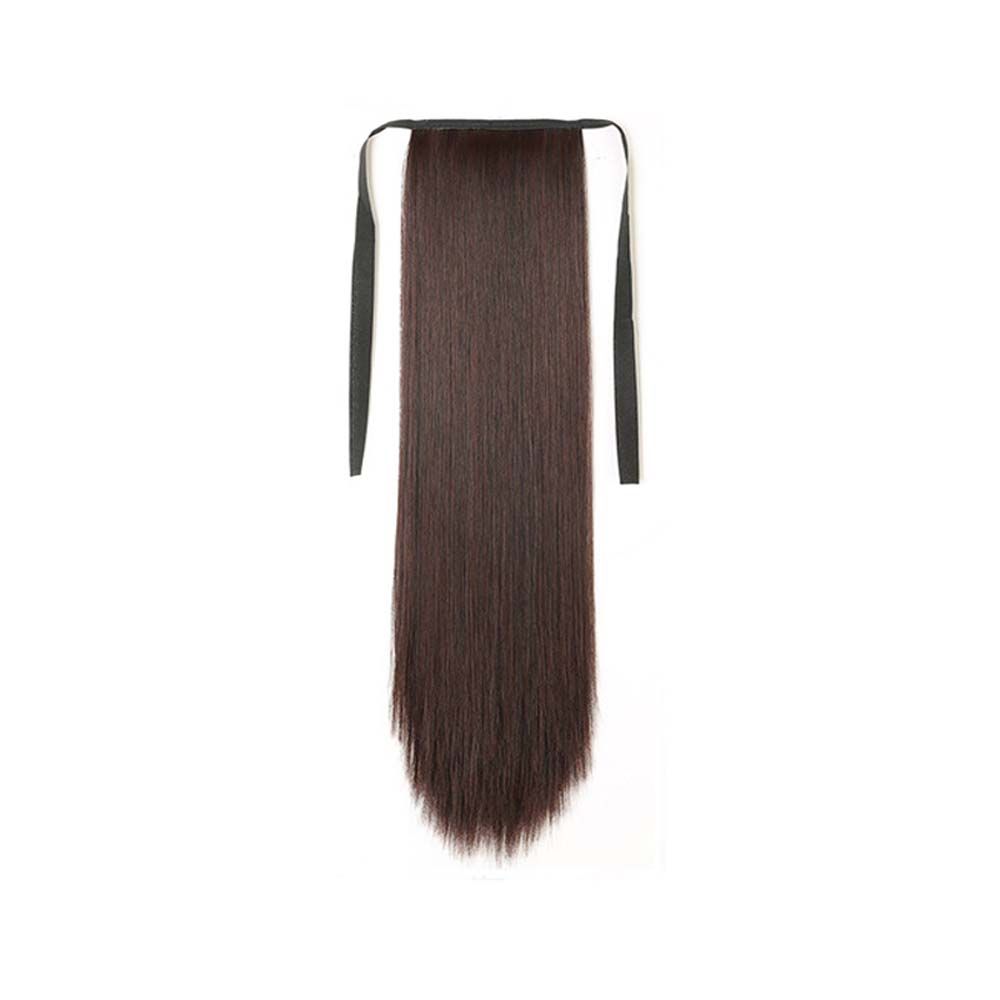 Ponytail Hair Accessories Long straight Wigs Drawstring Ponytail Synthetic Ponytail Hair Extension