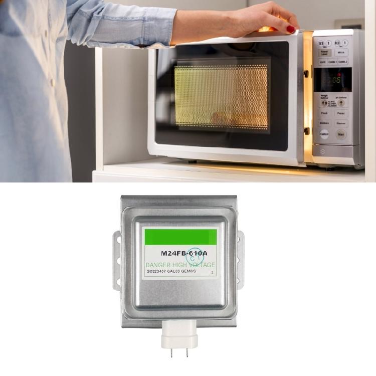 Mikrowellen-Magnetron Bequem installieren Mikrowellenofen-Magnetron M24FB-610A Mikrowellenröhre Metallstruktur für Mikrowelle