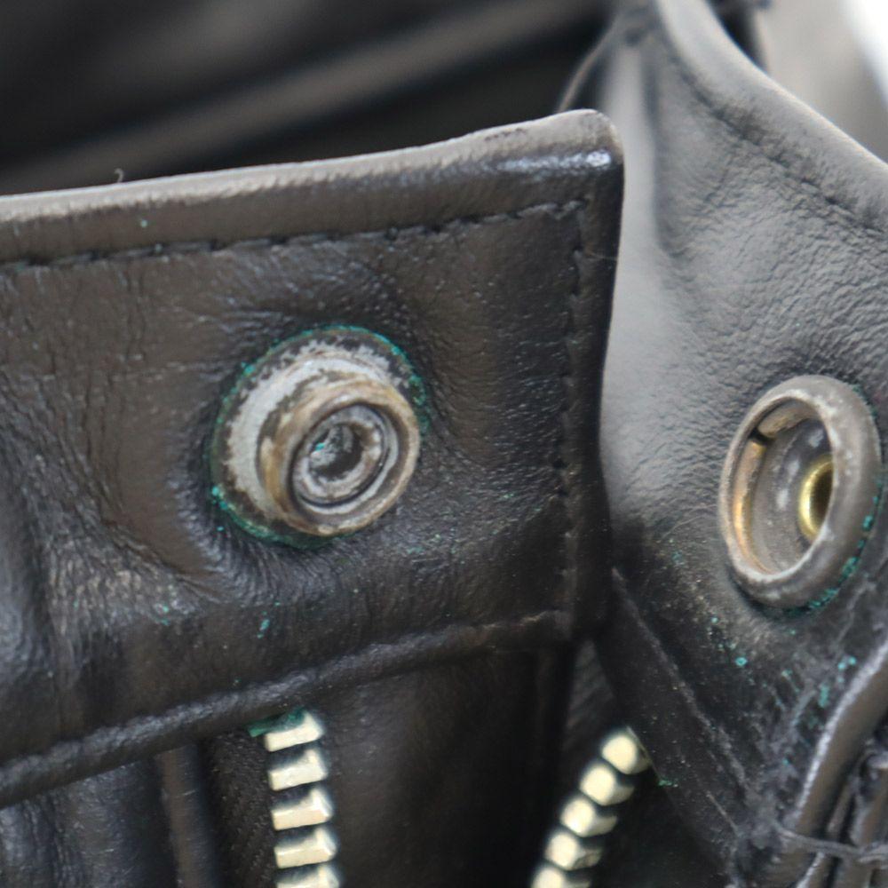 LOST WORLDS Made In USA Leather Pants W30 Black Men's Used