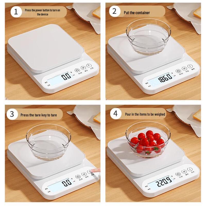 ACVER High-Precision Digital Kitchen Scale