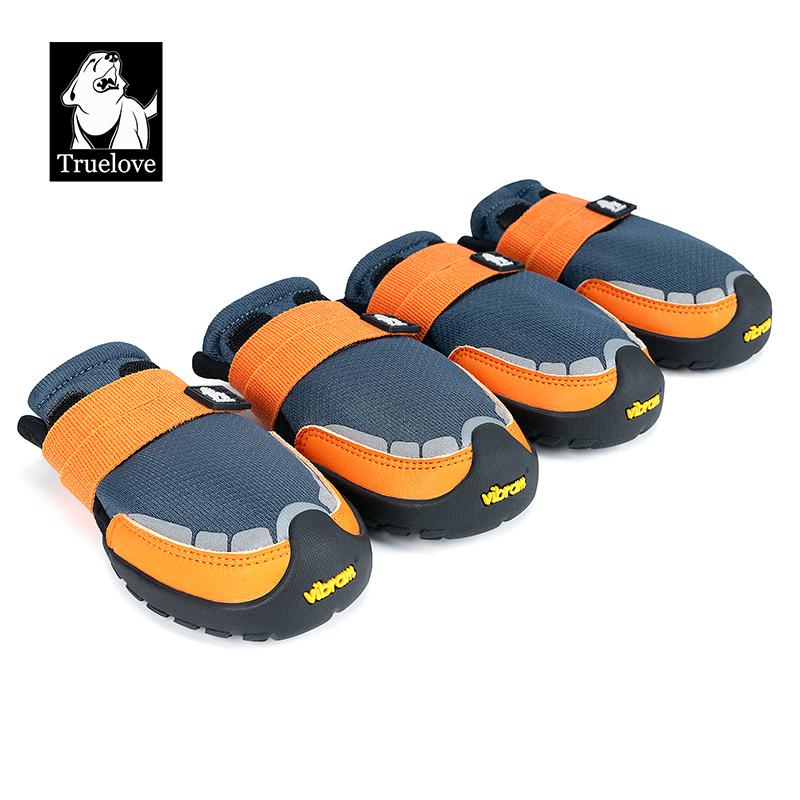 Truelove Pet Shoes Vibram Sole Reflective Durable Anti-slip Soft Mesh Nylon Comfortable Outdoor NEW 2/4pcs Training TLS4862