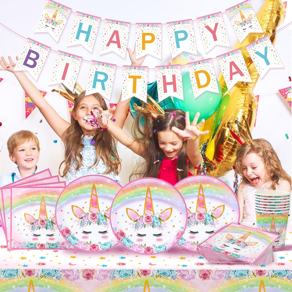 Einhorn Geschenkboxen Geburtstagsfeier Dekoration Kinder Einhorn Party Gastgeschenkboxen Babyparty Geburtstagsfeier Dekorationen Zubehör