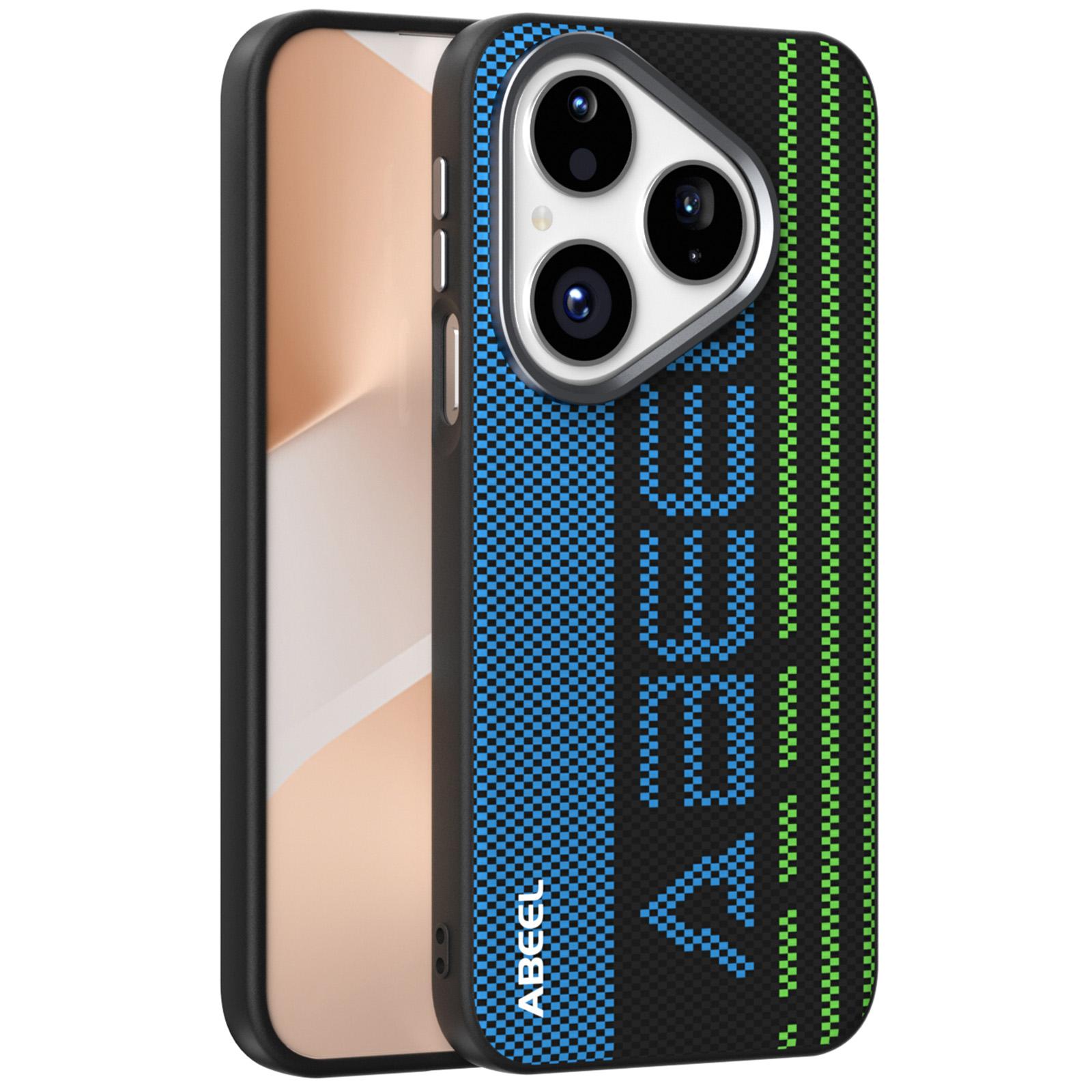 

ABEEL Чехол для Huawei Pura 80, совместимый с MagSafe, печатный ПК, ТПУ, алюминиевый сплав, кожаный чехол для телефона Outstanding No. 1