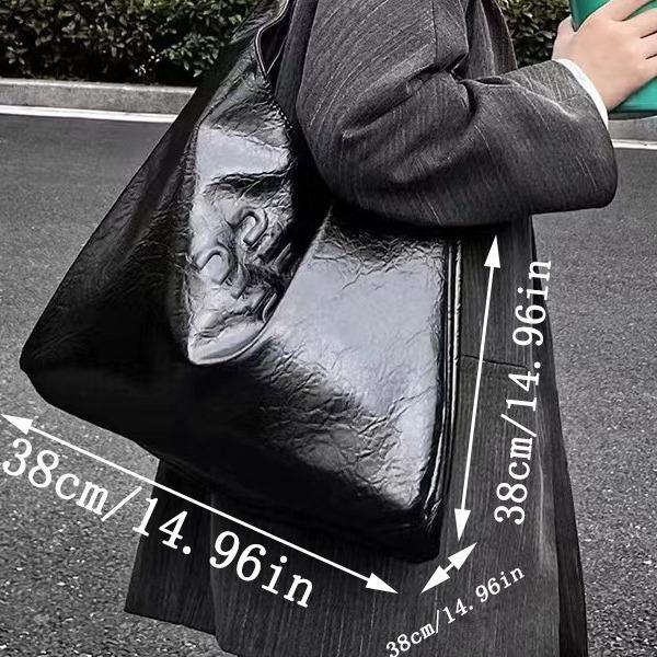 New Women's Large Capacity Miu Tote Bag New High-Quality Texture Large Bag Versatile Trendy Fashion Shoulder Bag Wholesale