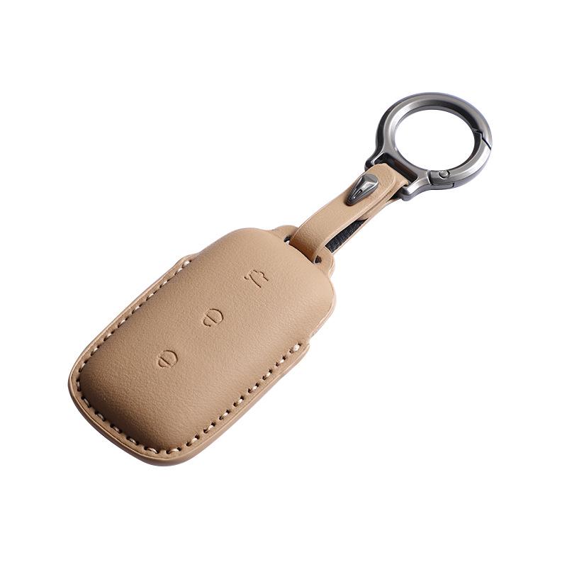 Geely Galaxy Starship 7 Key Case Cover with Protective Shell and Buckle for Car Interior Decoration