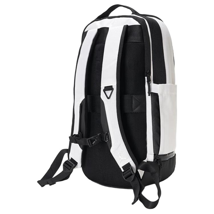 New Jordan Polyester Backpack Tubas Unisex Black & White JD2533003AD-001