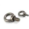 304 Stainless Steel M12 Lifting Rigging Eyebolt Ring Shaped with Lengthened Thread(40mm) Pack of 4 Pcs