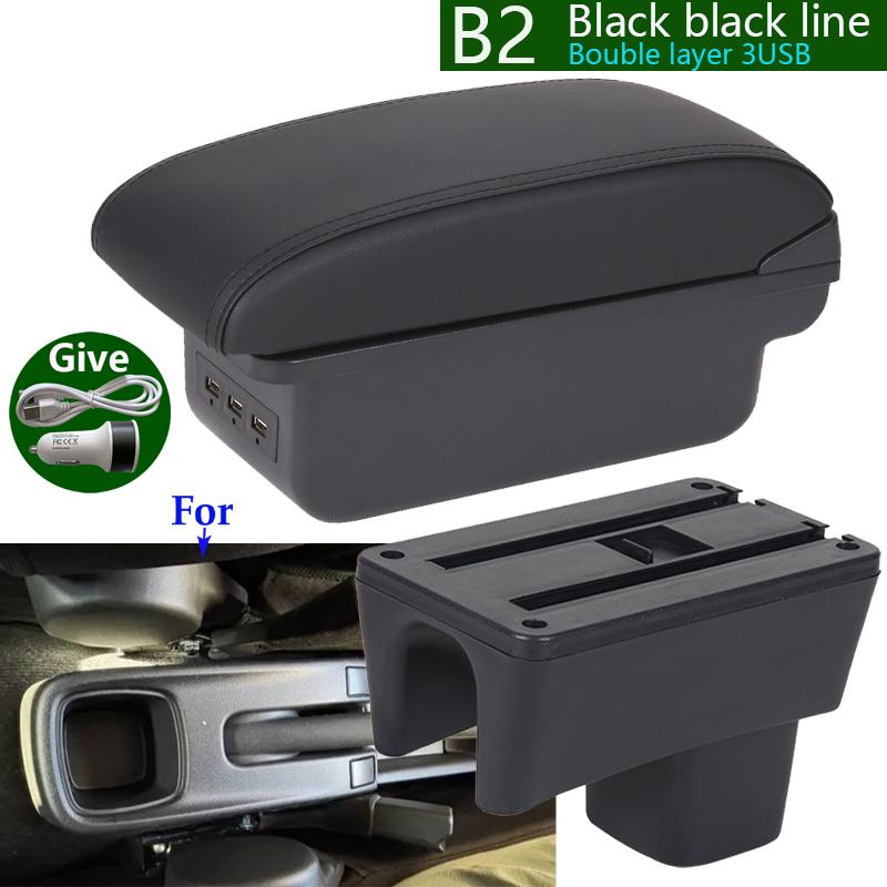 Armrest Box Interior Storage Retrofit Part Heightened Support Fit Suzuki Swift 2005-2023 Practical Car Interior Organizer Box