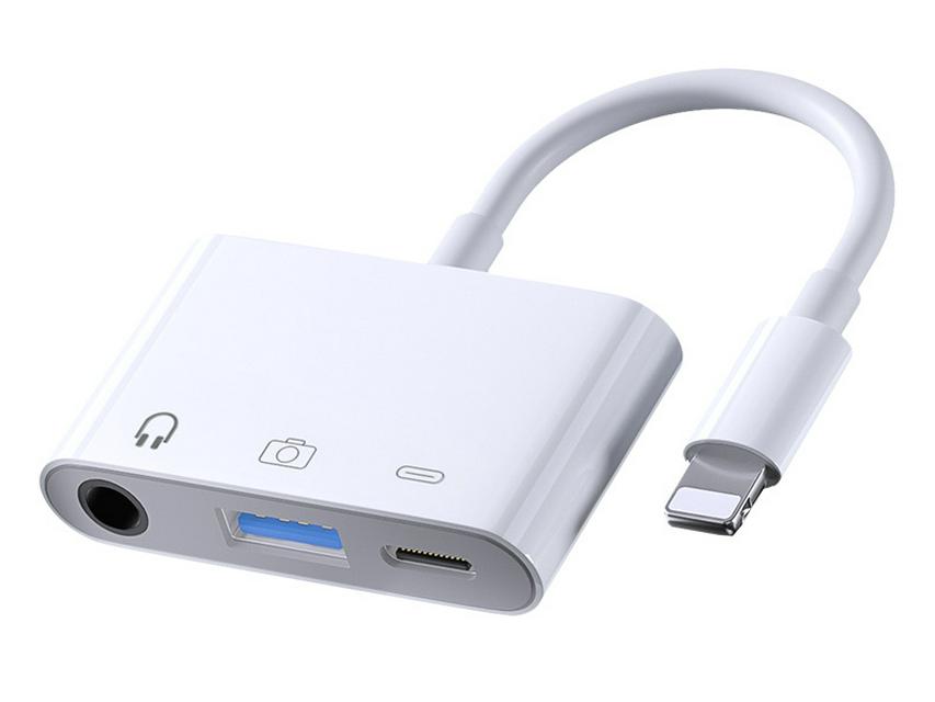 OTG Audio Cable Adapter for Digital Headphones - Mobile & Tablet Compatible