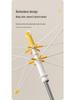 Children's Safety Cartoon Umbrella with Black Glue, Reflective Edging, and Crook Handle