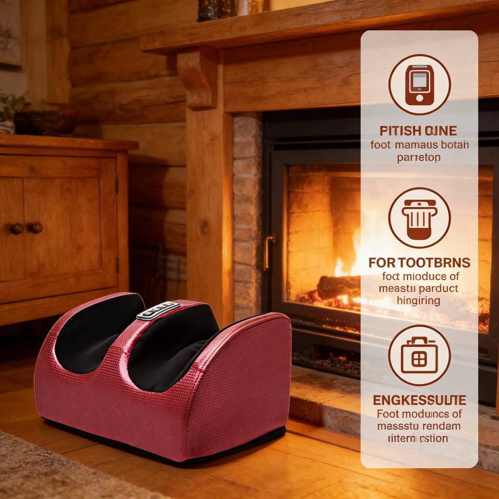 Fußmassagegerät zur Akupunktstimulation, Schmerzlinderung und für besseren Schlaf