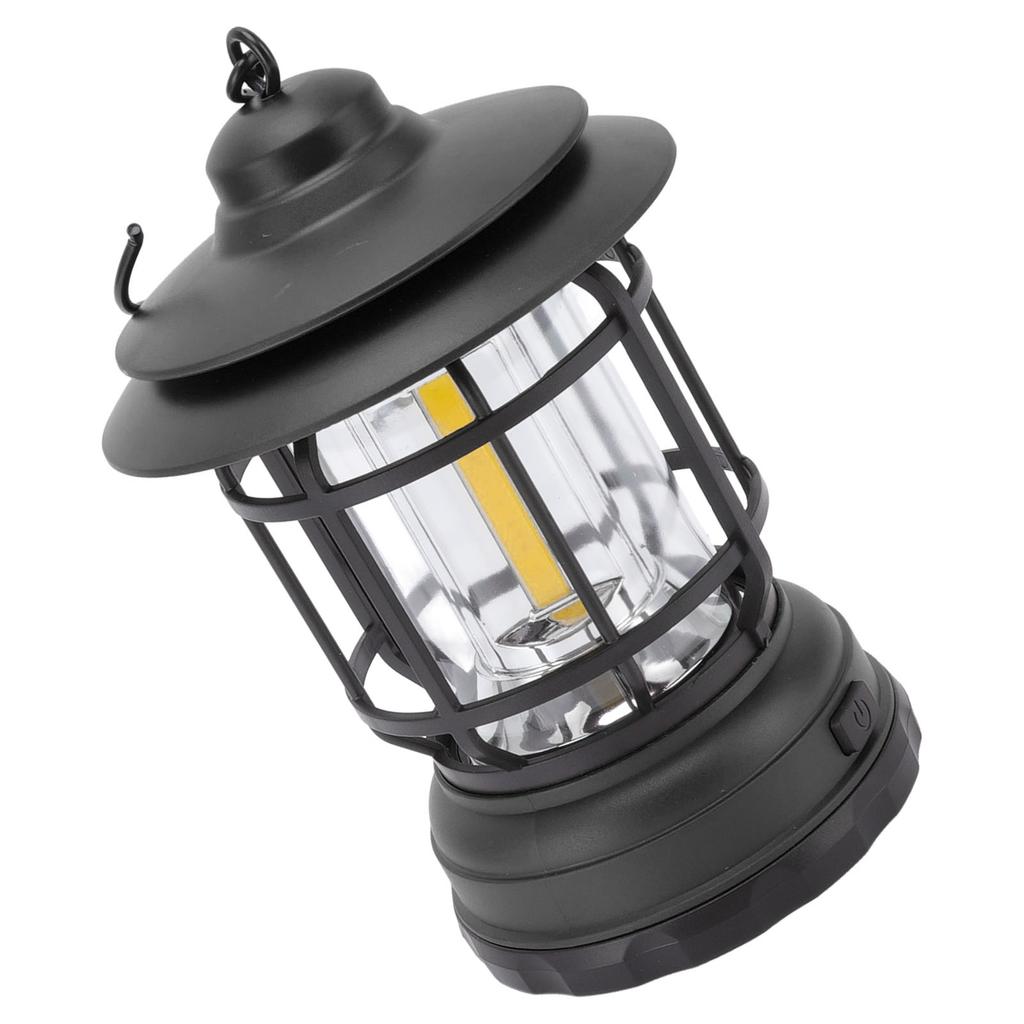 Camping Lantern Portable Outdoor LED Camping Tent Lantern Multifunctional Retro Hanging COB Emergency Portable Light