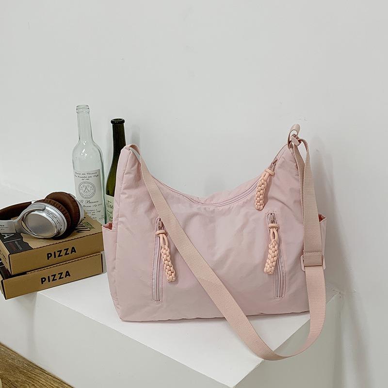 Tote Bag Large Capacity Student Spring Versatile Casual Crossbody Bag Women Trendy Dumpling Bag