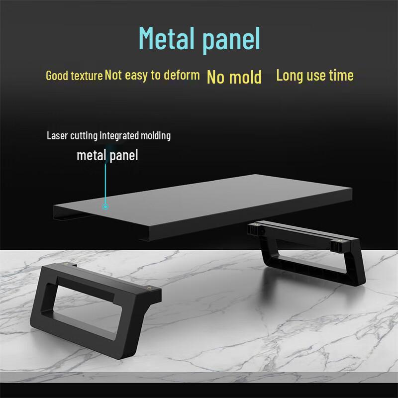 ZhuoTuo Metal Monitor Riser with Keyboard Storage