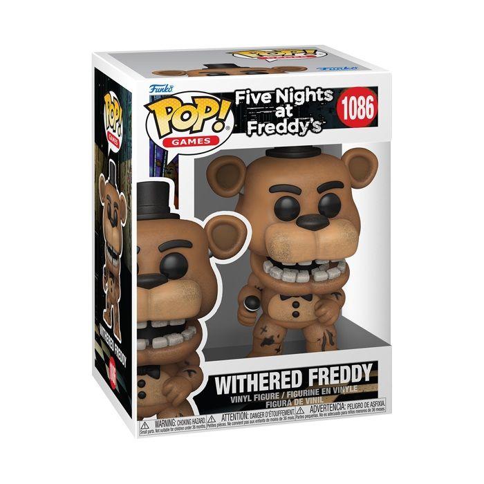 Figurine - funko_pop - withered freddy - five nights at freddy's - multicolore - pop !