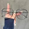 Anti-blue Light Glasses Slimming Polygonal Glasses Fashionable Bare Face Small Flat Light Glasses 819