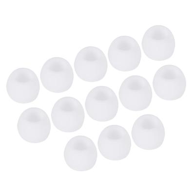 Uxcell Replacement Silicone Ear Tips for Pack of 24 Earphones, Small, White,