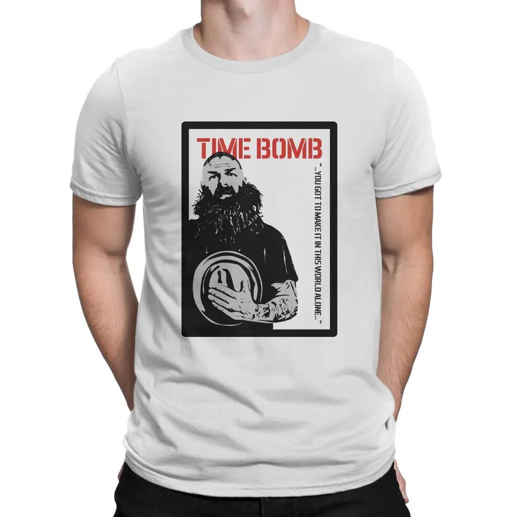 T-Shirt Time Bomb Vintage Pure Cotton Tee Shirt Short Sleeve Tim Timebomb T Shirts Crew Neck Clothing Gift Idea Unisex