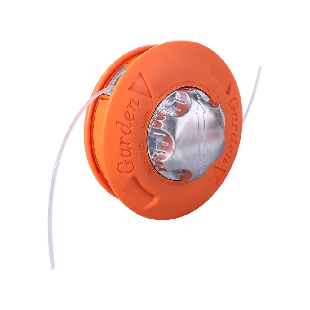 M10 Lawn Mower Head Aluminum 2 Line Grass Trimmer Head Thicken Garden Tool Mower Bump Spool Brush Cutter Accessories