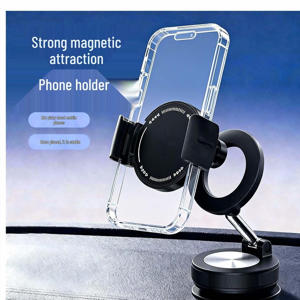 Multi-Functional Magnetic Phone Holder Clip for Car and Fitness
