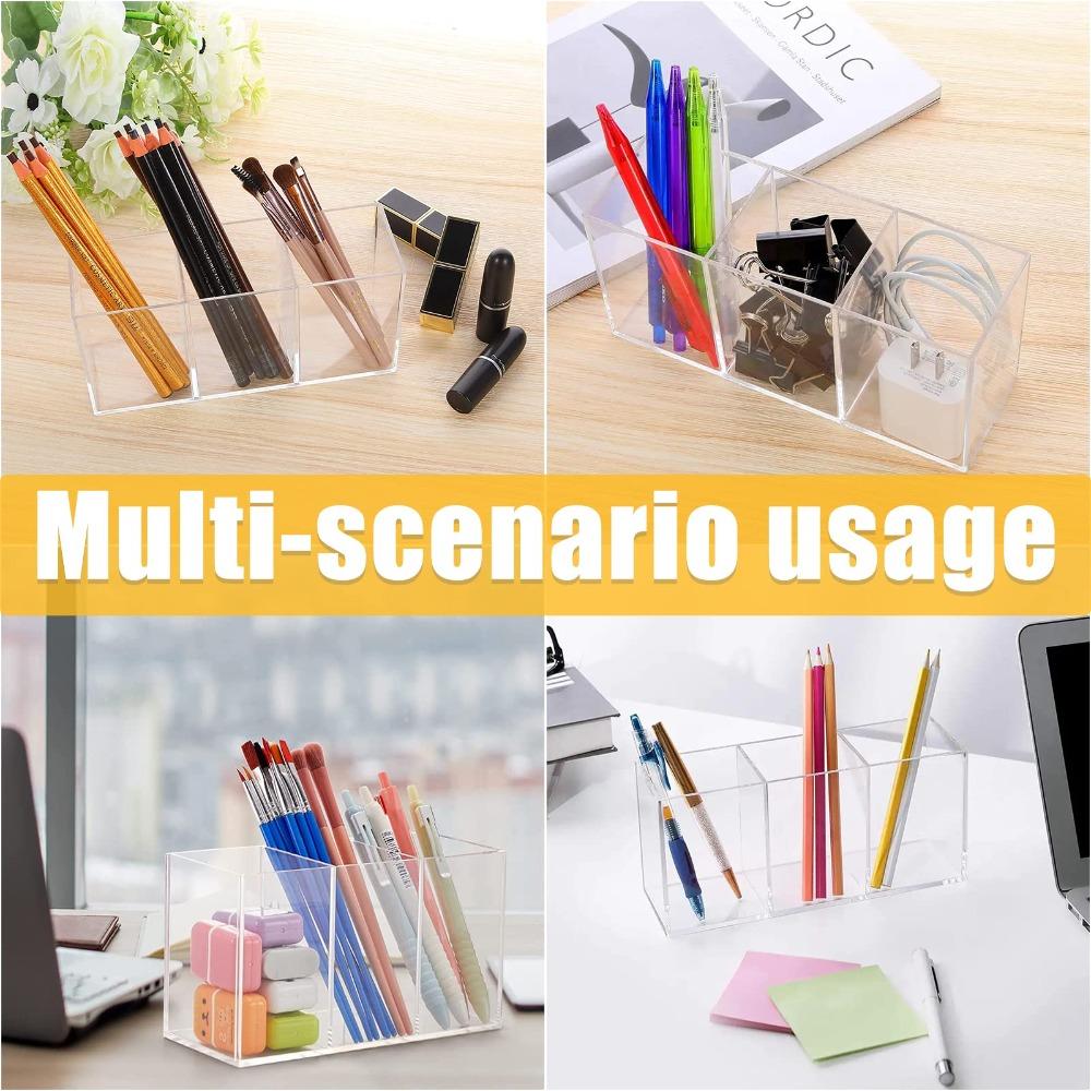 Multifunktionale transparente Kosmetik-Aufbewahrungsbox, Geeignet für Aufbewahrungsplattformen zu Hause, Hergestellt aus strapazierfähigem transparentem Material