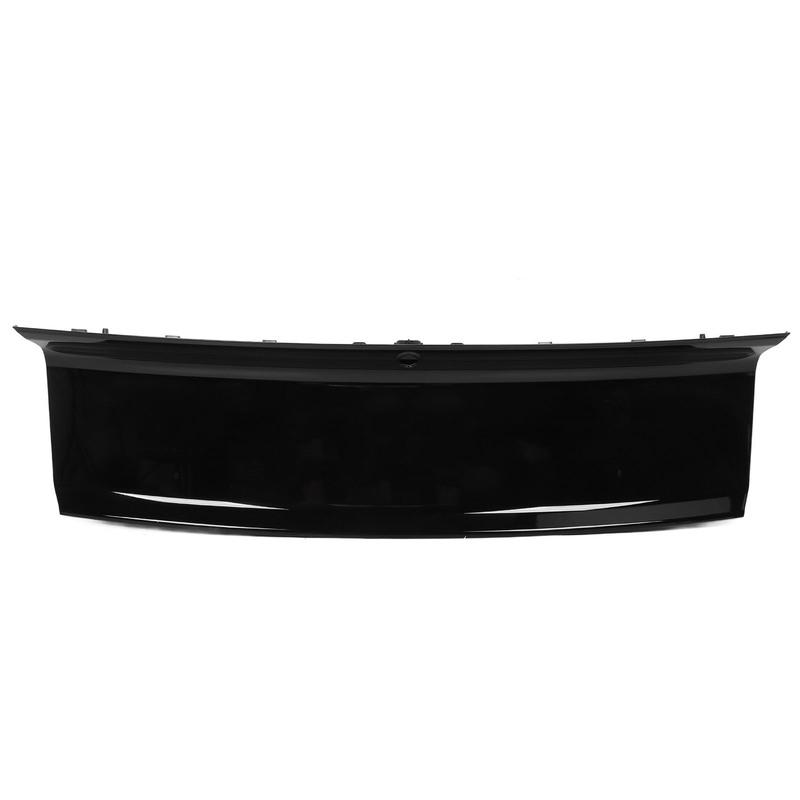 Rear Decklid Panel Trim Rear Trunk Decklid Panel Trim Cover Glossy Black Tailgate Bezel Trunk Lid Cover for  2015 to 2023