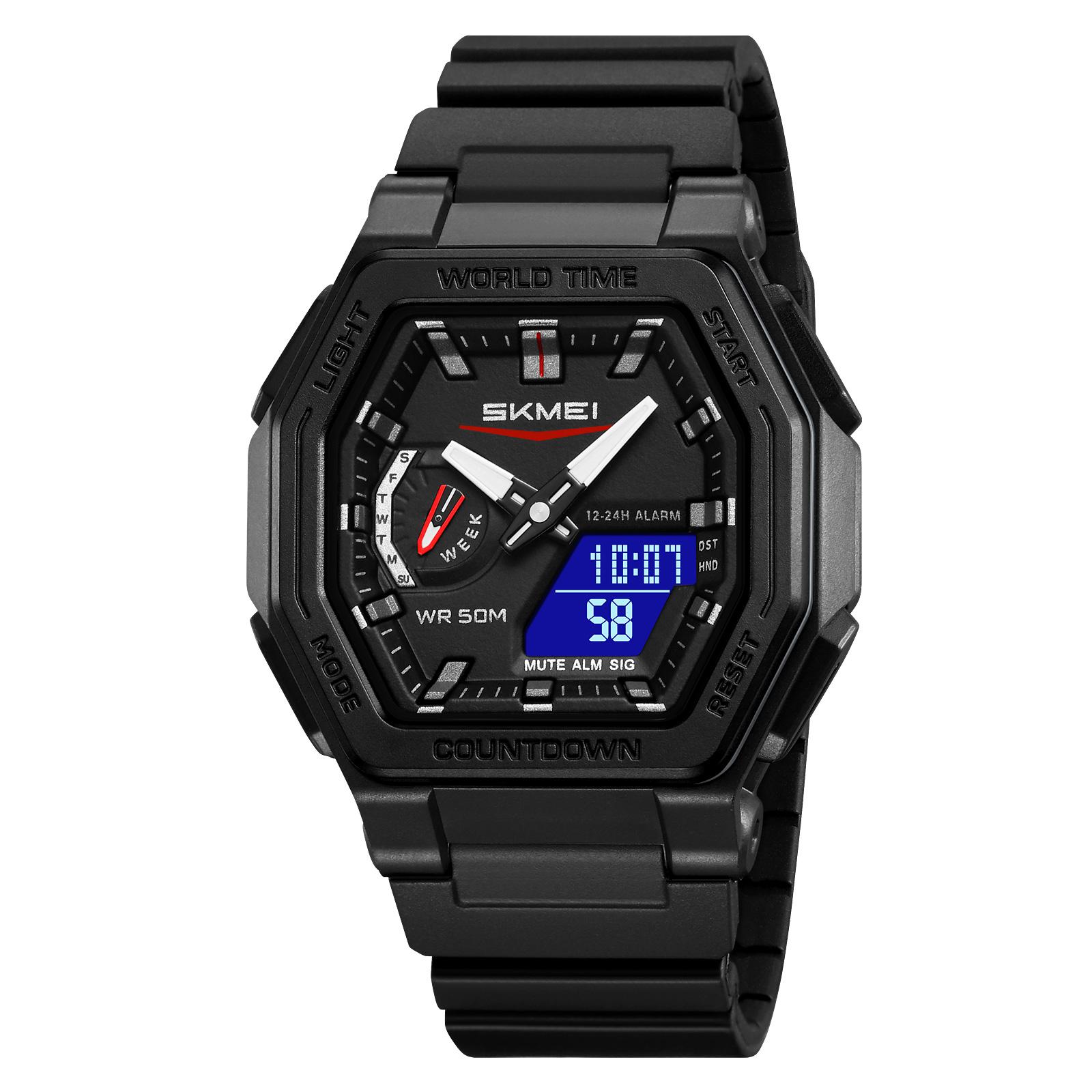 SKMEI 2438 Calendar Analog Stopwatch timing