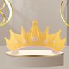 Children Waterproof Shampoo Cap Crown Baby Shower Cap Adjustable Size Cartoon Bath Visor Infant Hair Shield Ear Protection