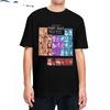 Disney Fairy Tale Men's T-shirts Periodic Table Of Fairy Tales Design Men's Clothing  Summer Cotton Hip Hop Street T Shirt Y2k