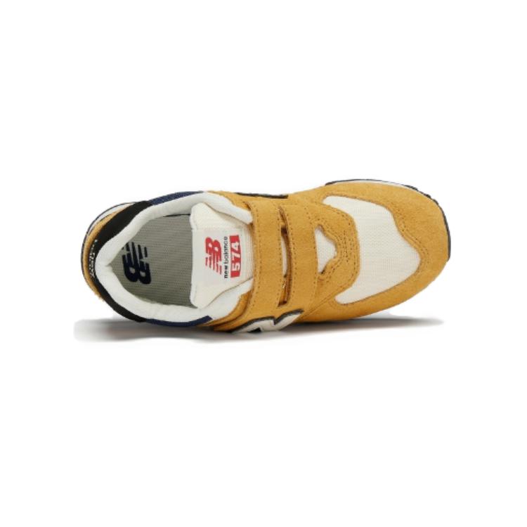 New Balance NB 574 Comfortable Versatile Durable Low-Top Walking Shoes Baby Shoes Yellow IV574CY1