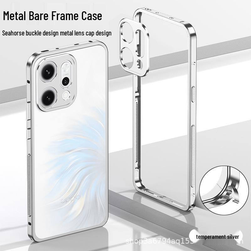OPPO Reno14/14Pro Metal Buckle Heat Dissipation Anti-Fall Phone Case