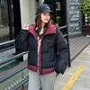 Autumn Winter Thicken Warm Parka Women Casual Sweety Solid Color Big Pocket Loose Hooded Coat Jackets Outwear