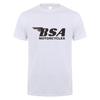2025 Bsa Motorcycles T Shirt Men Summer Short Sleeve Cotton Bsa T-shirts Tops Man Clothing Fashion Graphics Tops Tee