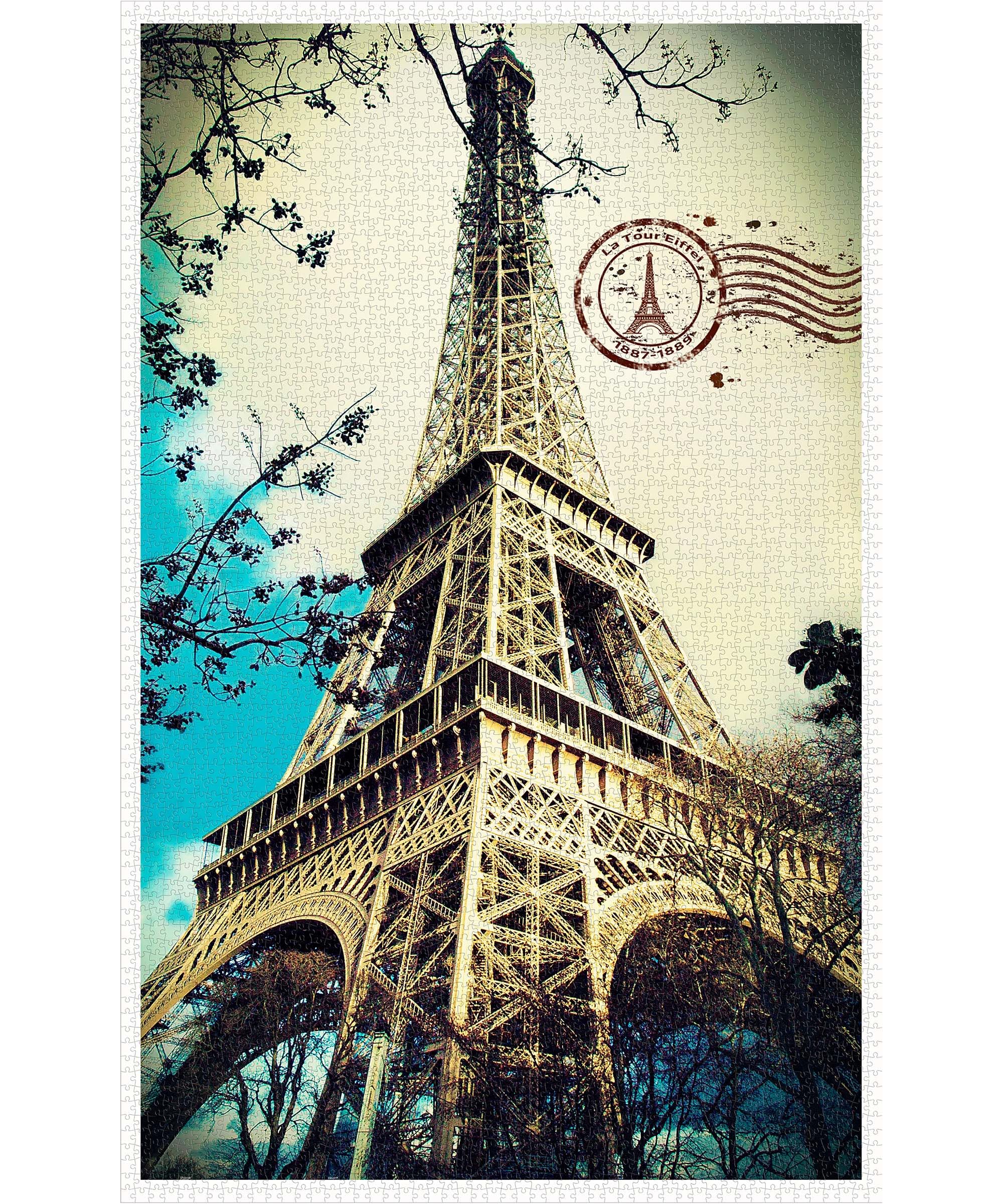 

Pinto 4000-Piece Plastic Jigsaw Puzzle [Eiffel Tower] (115x73cm) for Adults, Difficult, No Broken Pieces, Click-together [H1756]