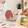 3D-printet Snegletape Dispenser, Universel Pakketape Holder, Dekorativt Tape Skæreværktøj til Hjemmekontor Skole