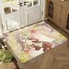 Kamisama Kiss Floor Mat Soft Thickened Absorbent Non-Slip Bedroom Living Room Door Mat Home Decor Flannel Rugs