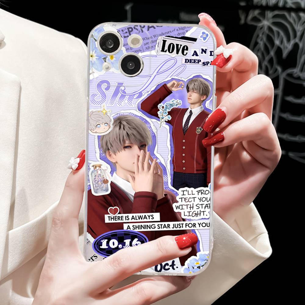 

Love And Deepspace Sylus For IPhone 17 16 15 14 13 12 11 Pro Max Plus Mini Funda For Transparent Cover iPhone 16 plus
