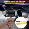 Hydraulic Exhaust Pipe Expander, 1-5/8" to 4-1/4" size, 10 T Manual Hydraulic Pipe Stretcher w/4 Dies and 2 Storing Case for Copper, Aluminum Tubes in