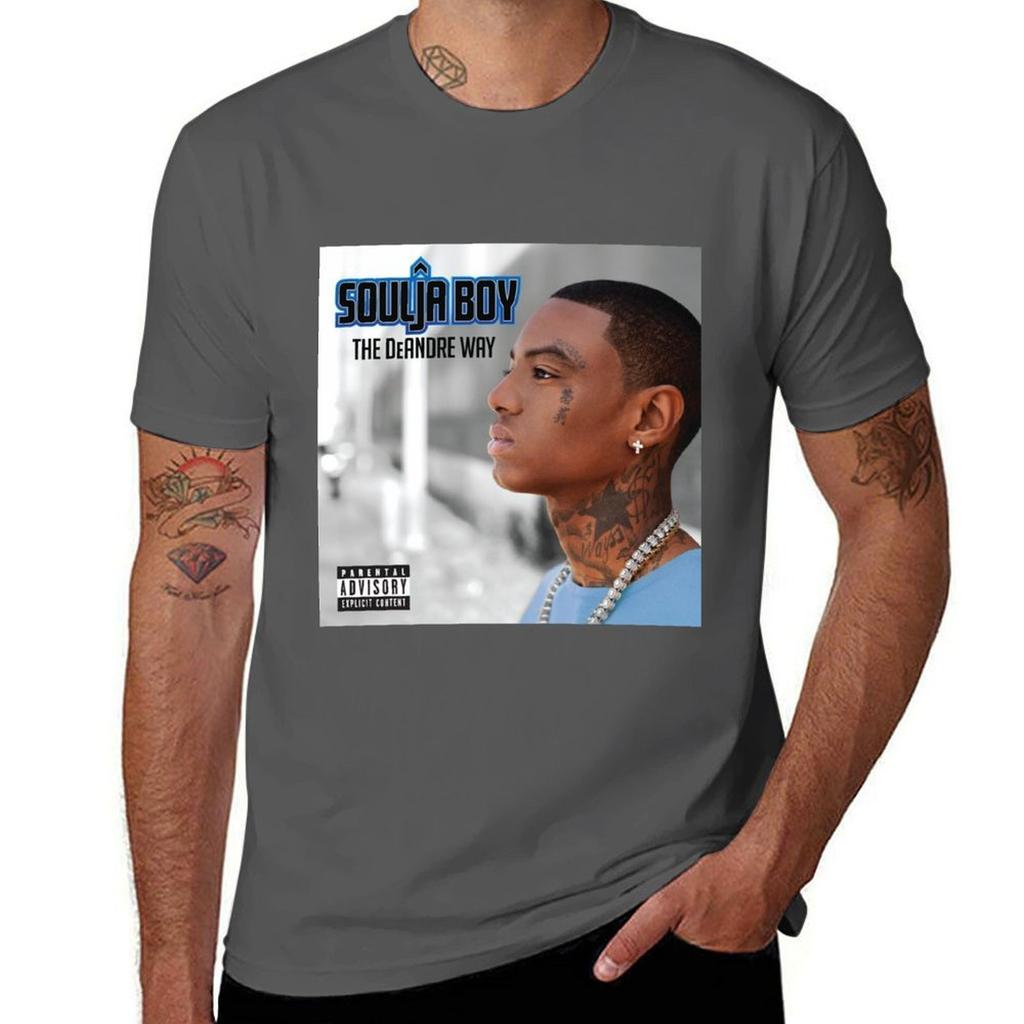 Soulja The Deandre Way Cover TShirt Fashion Pattern Printed Tee Shirt