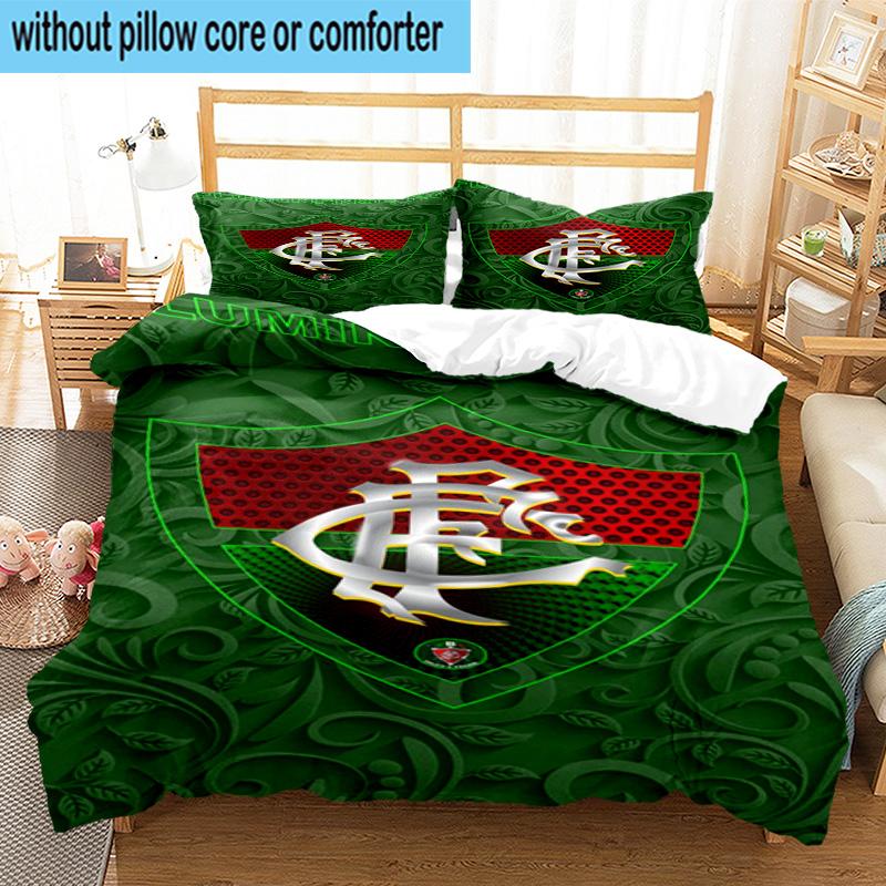 3pcs Champions Celebration Printed Bedding Set Duvet Cover Closure Includes 1 Duvet Cover & 2 Pillowcases Bedding Sets Home Decor Gifts
